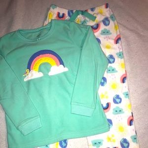 Girls Fleece Pj Set